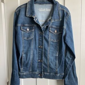 Old Navy Rock Star Jean Jacket Sz M